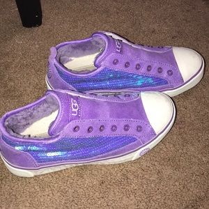 Sparkly Purple Ugg’s w/ Fluff Inside!